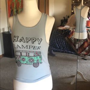 Happy Camper racer back tank🚌